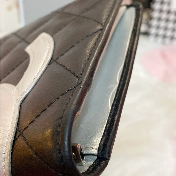 π₯LOW START-π₯π₯CHANEL Combon Line Lambskin Long Bifold Wallet - Picture 13 of 16